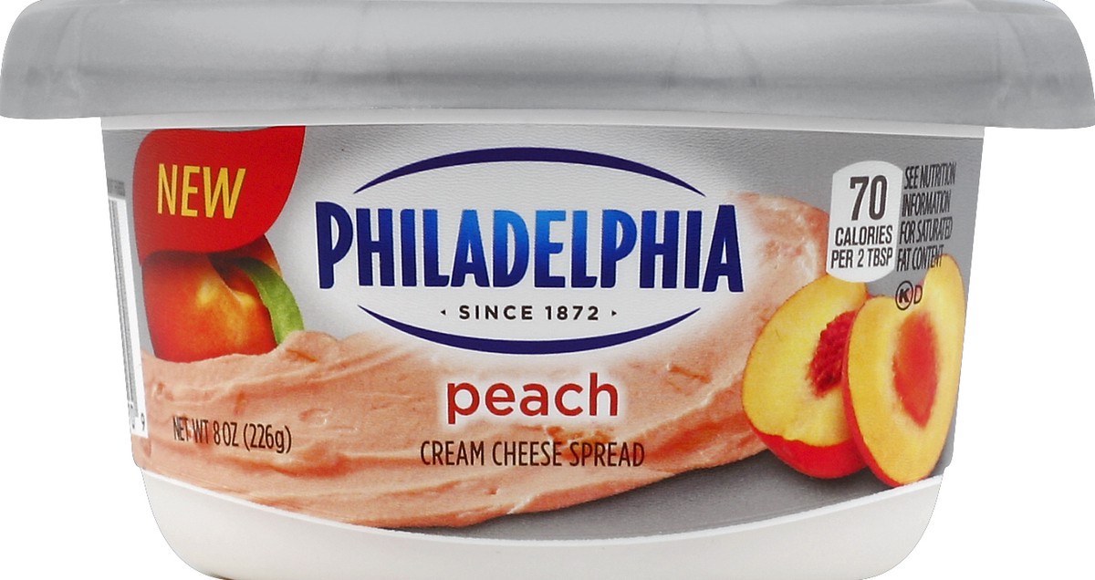 slide 1 of 5, Philadelphia Cream Cheese Spread 8 oz, 8 oz