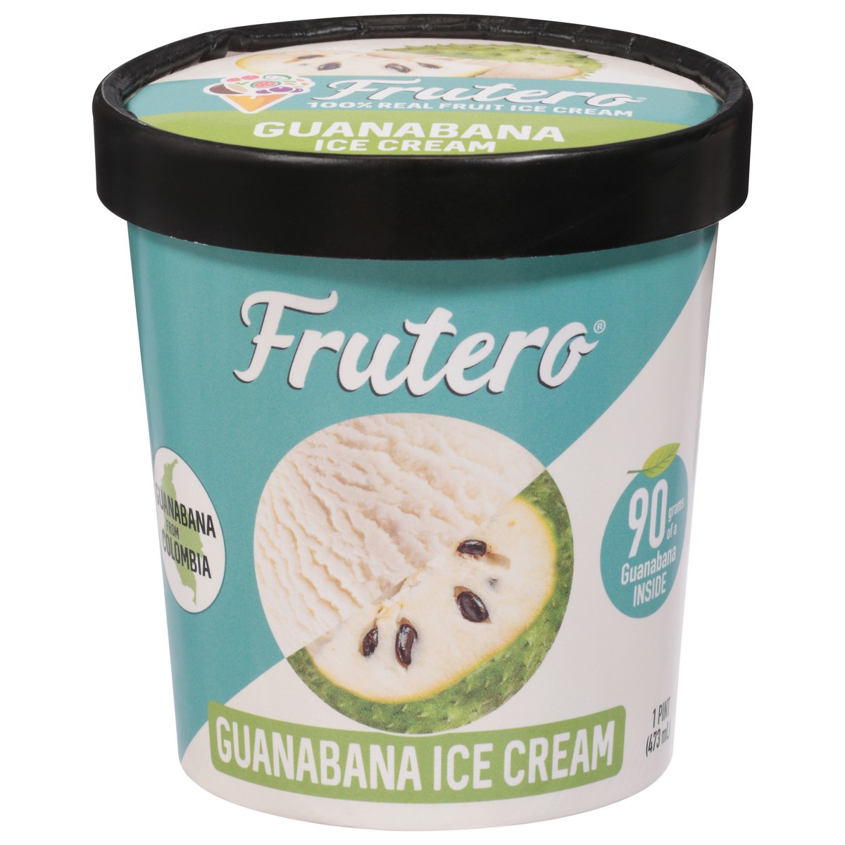 slide 4 of 14, Frutero Guanabana Ice Cream 1 pt, 1 pint