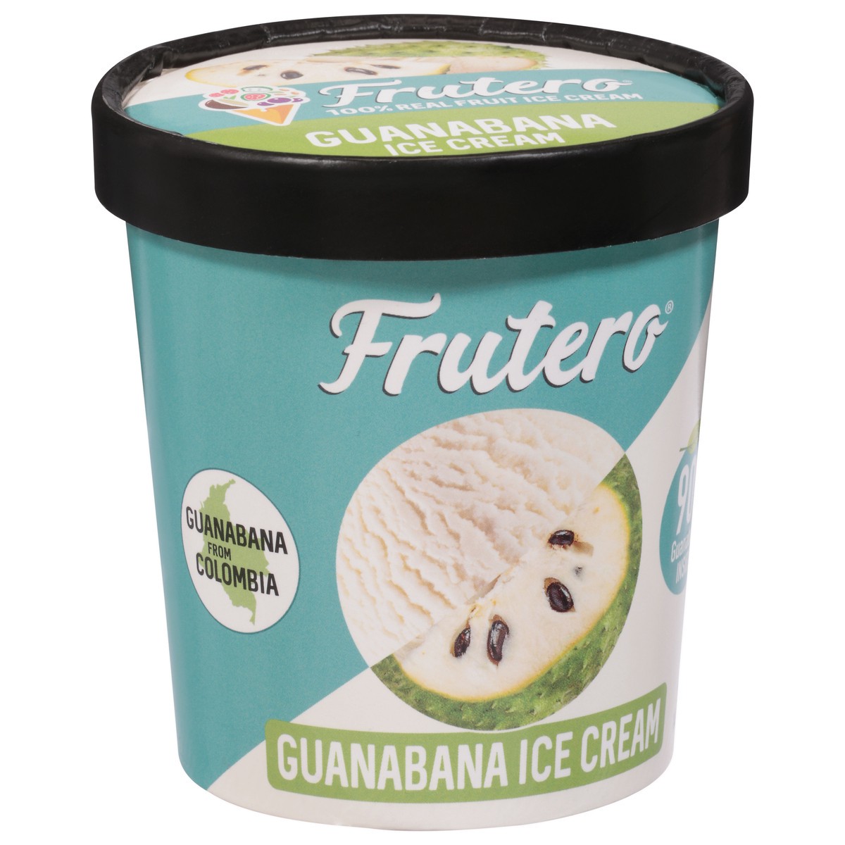 slide 13 of 14, Frutero Guanabana Ice Cream 1 pt, 1 pint