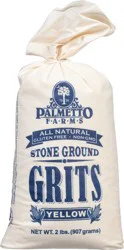 Palmetto Farms All Natural Stone Ground Yellow Grits 2 lb