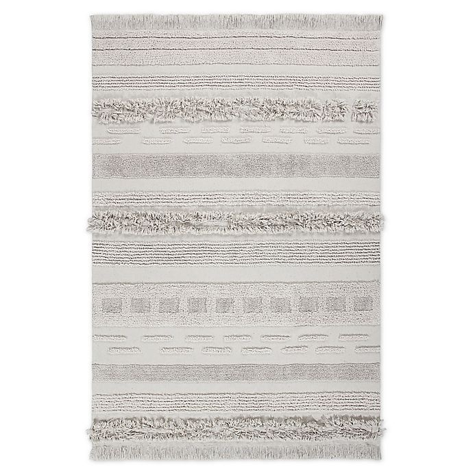 slide 1 of 3, Lorena Canals Early Hours 4'7 x 6'7 Hand Kotted Area Rug - Natural, 1 ct