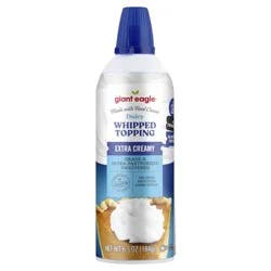 Giant Eagle Dairy Whipped Topping, Extra Creamy