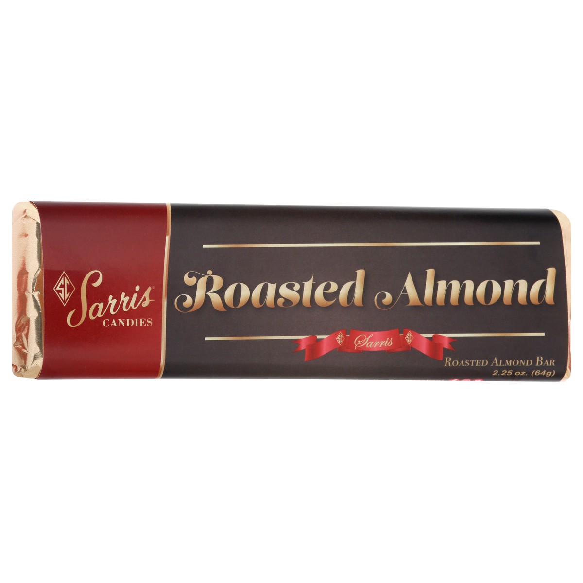 slide 2 of 13, SARRIS CANDIES Candy Bars Almond, 2.25 oz