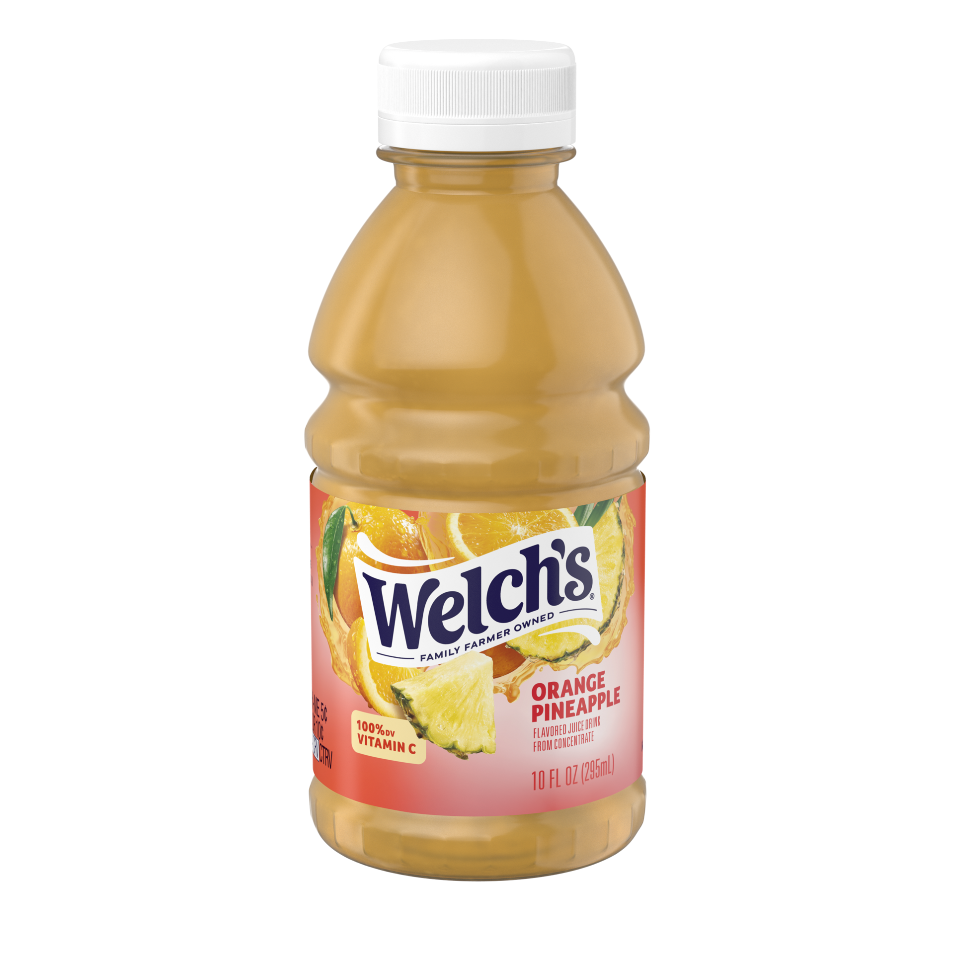 slide 1 of 4, Welch's Orange Pineapple Juice Drink, 10 Fl Oz On-the-Go Bottle, 10 fl oz