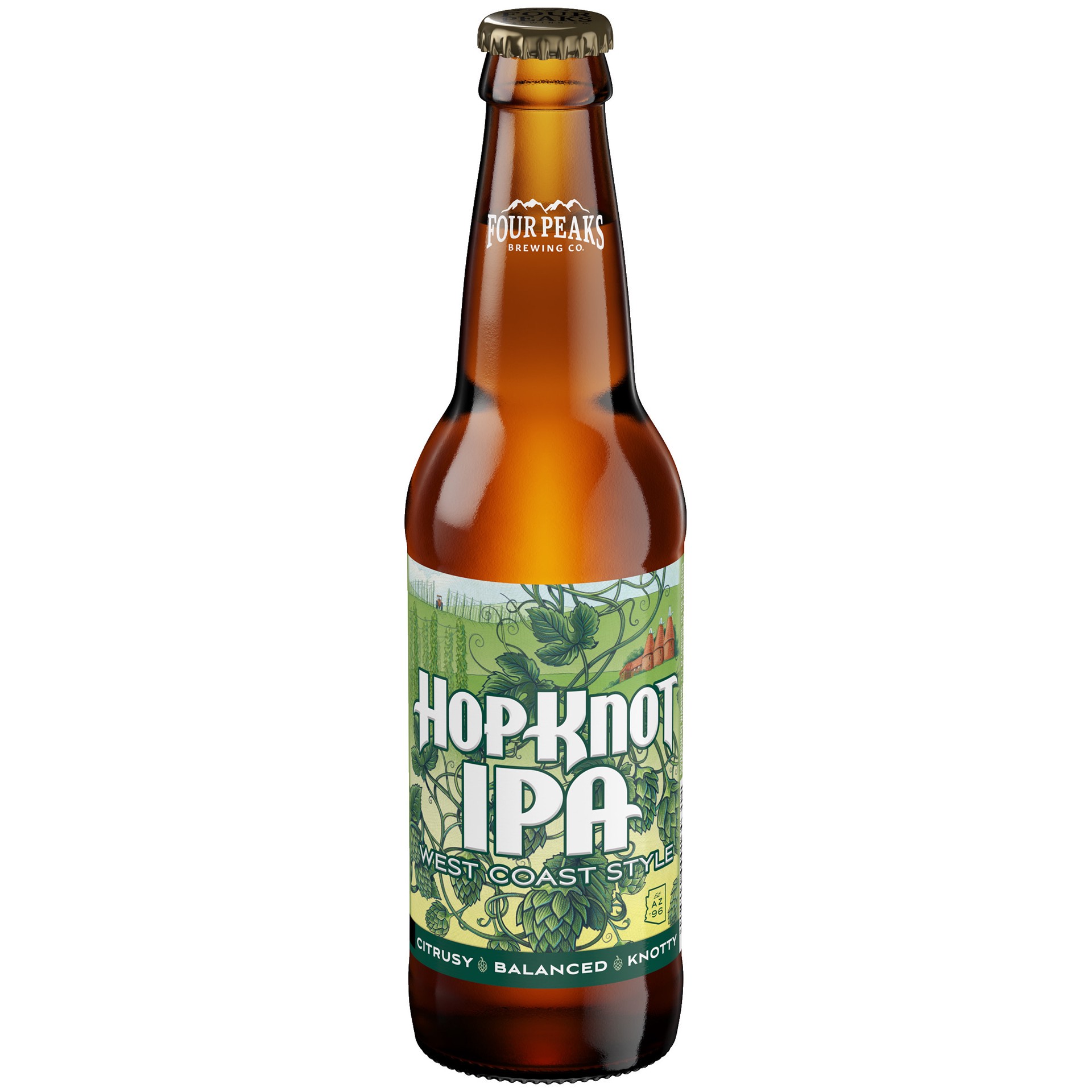 slide 2 of 2, Four Peaks Brewing Hop Knot IPA West Coast Style Beer 12 fl oz, 12 fl oz