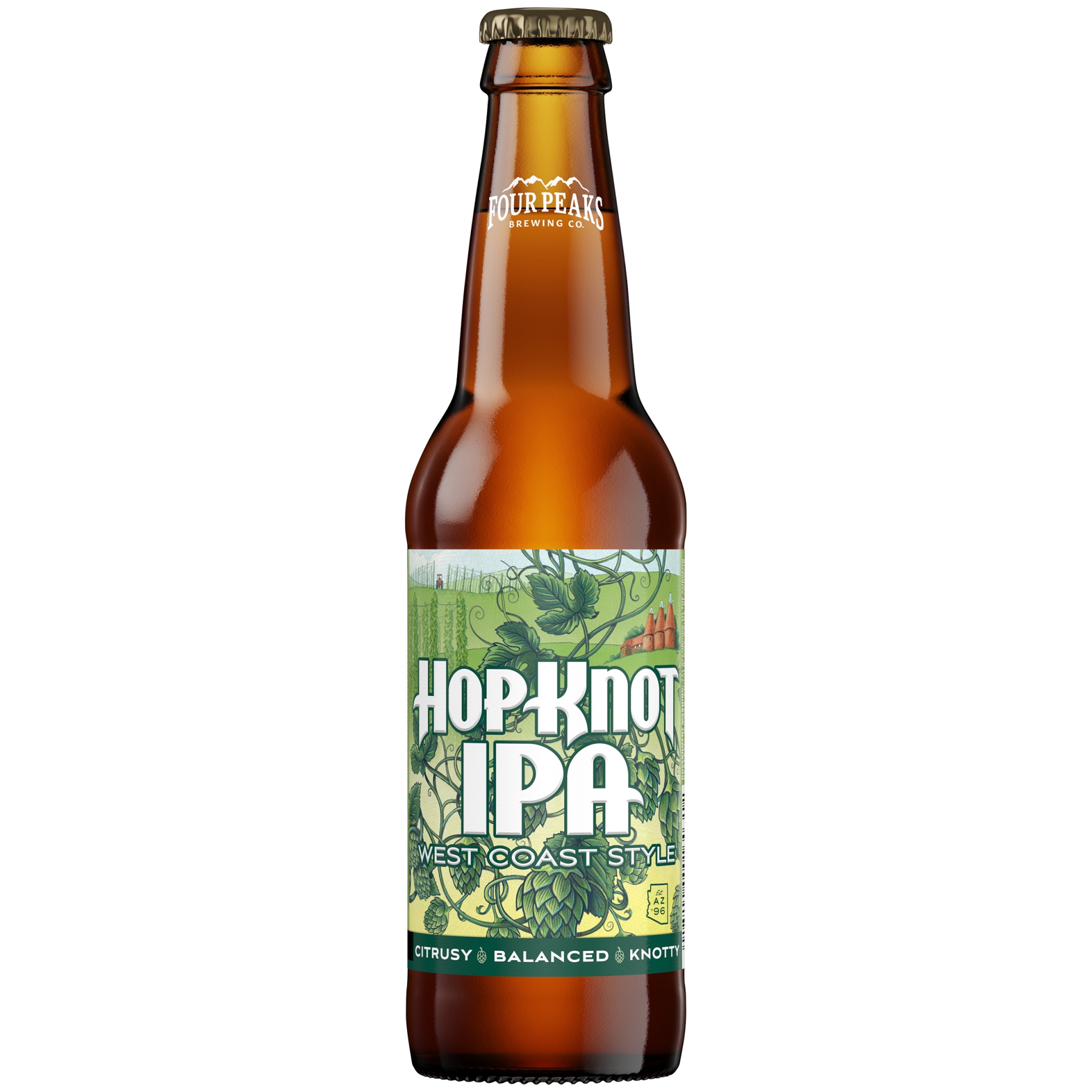 slide 1 of 1, Four Peaks Brewing Company Hop Knot IPA, 6.7% ABV, 12 ct; 12 oz