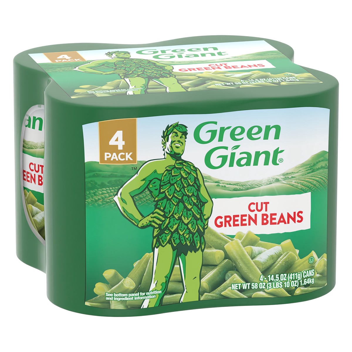 slide 7 of 11, Green Giant Green Beans, 4 ct