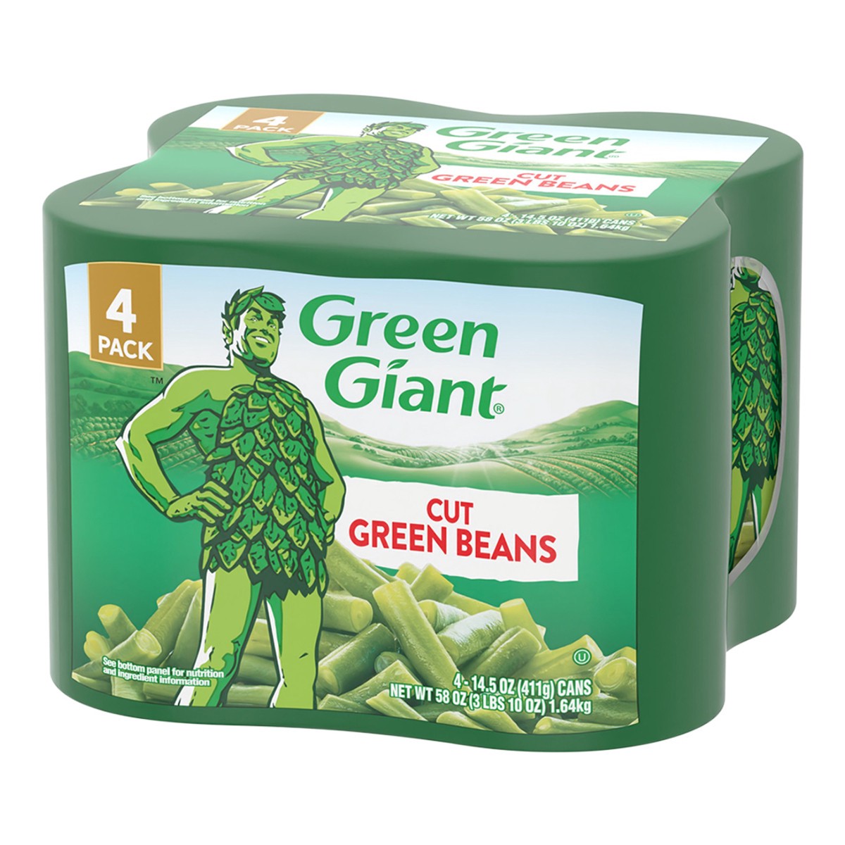 slide 11 of 11, Green Giant Green Beans, 4 ct