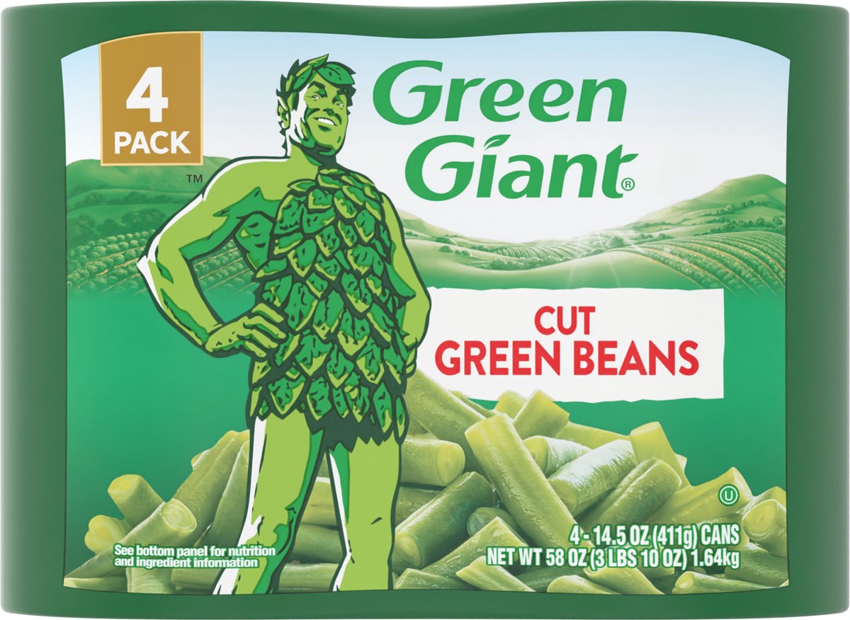 slide 2 of 11, Green Giant Green Beans, 4 ct