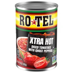 Rotel Xtra Hot Diced Tomatoes With Ghost Peppers, 10 oz