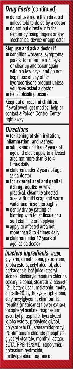 slide 7 of 7, Cortizone-10-10 Maximum Strength Overnight Anti-Itch Cream, 1 Oz, 1 ct