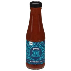 Ortega Caribbean Jerk Taco Sauce, Sweet and Spicy Sauce and Marinade, 8 oz