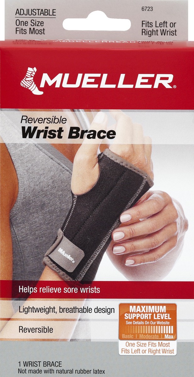 slide 1 of 5, Mueller Wrist Brace 1 ea, 1 ct