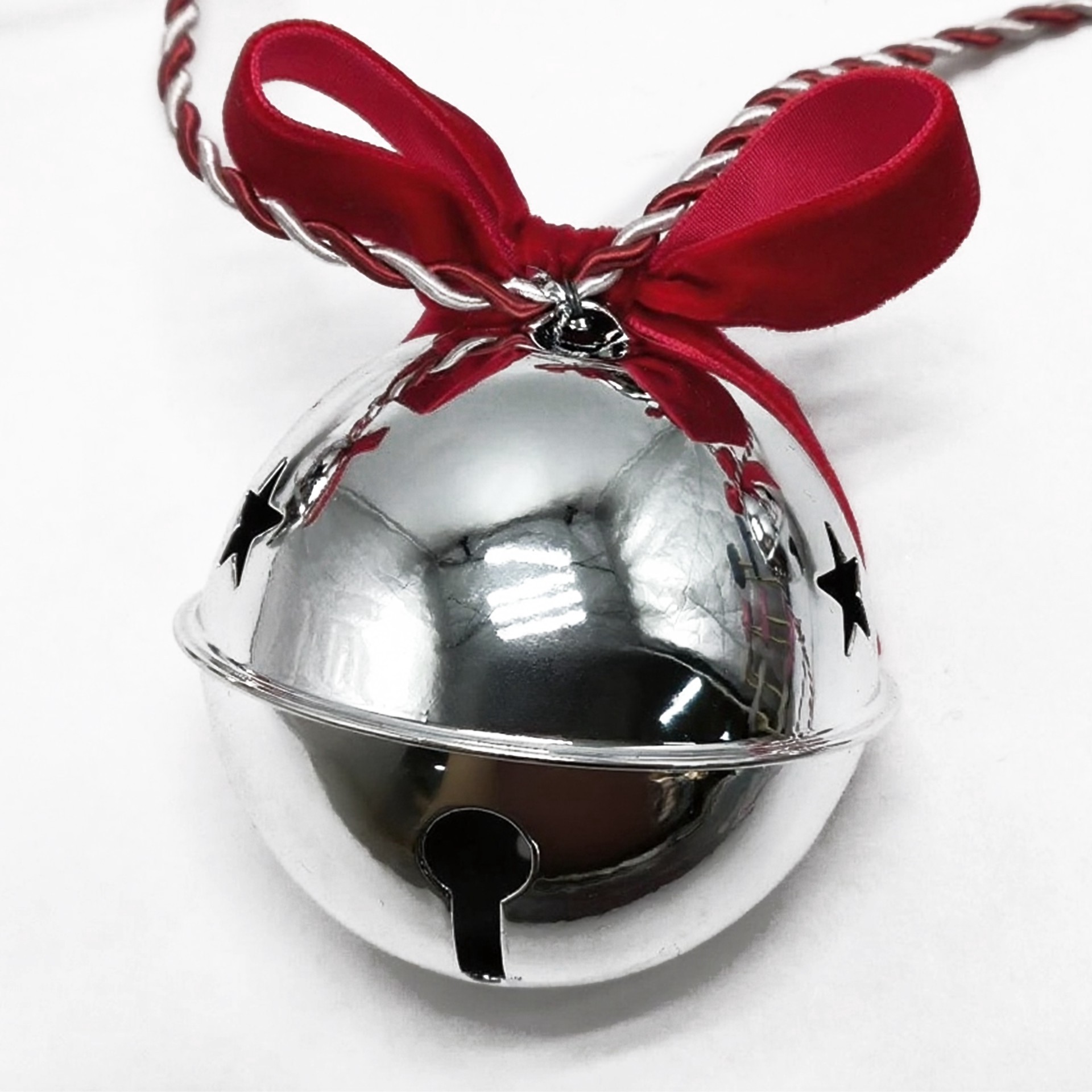 slide 3 of 4, 6ft. Christmas Bells & Bows Garland By Ashland, 6 ft