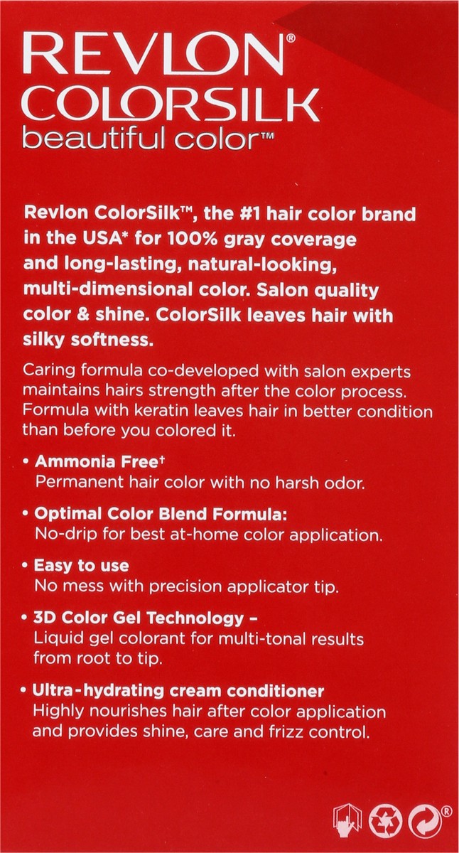 slide 3 of 13, Revlon Colorsilk Beautiful Color Permanent Hair Color, 1 ct