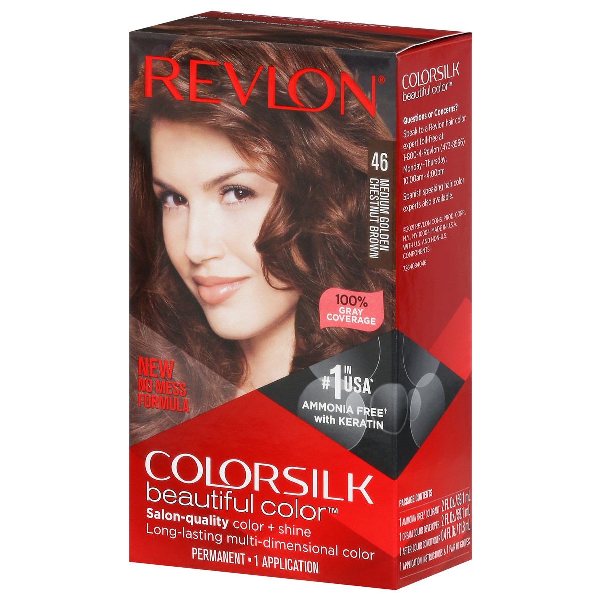 slide 6 of 13, Revlon Colorsilk Beautiful Color Permanent Hair Color, 1 ct