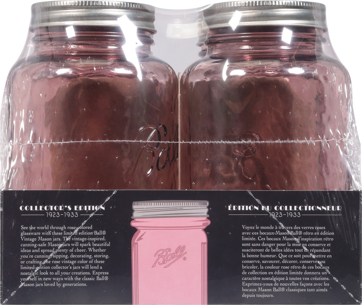 slide 8 of 12, Ball 32 Ounce Regular Mouth Jars with Lids & Bands 4 ea, 4 ct
