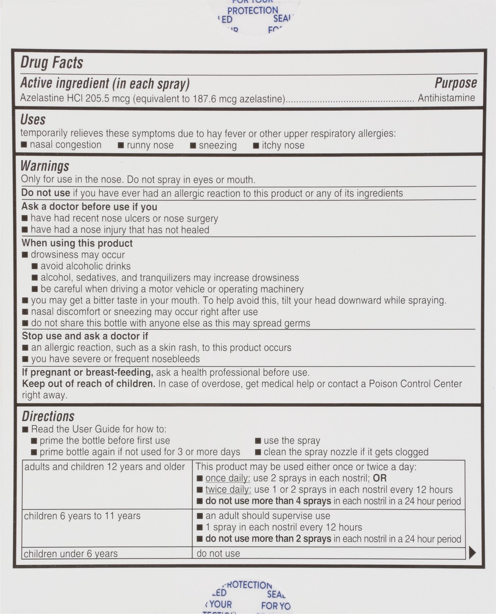 slide 6 of 9, ASTEPRO Allergy 11ml. (60 Spray), 0.37 fl oz
