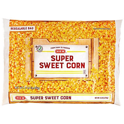 slide 1 of 1, H-E-B Super Sweet Corn, 80 oz
