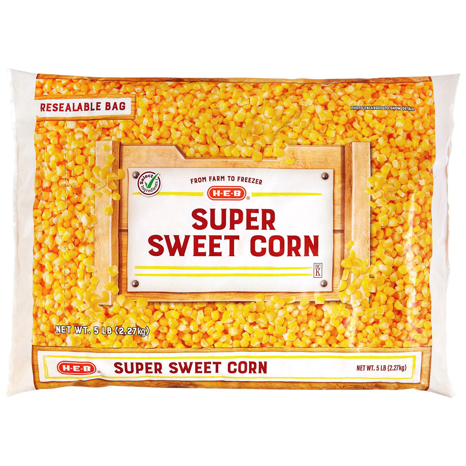 slide 1 of 1, H-E-B Super Sweet Corn, 80 oz