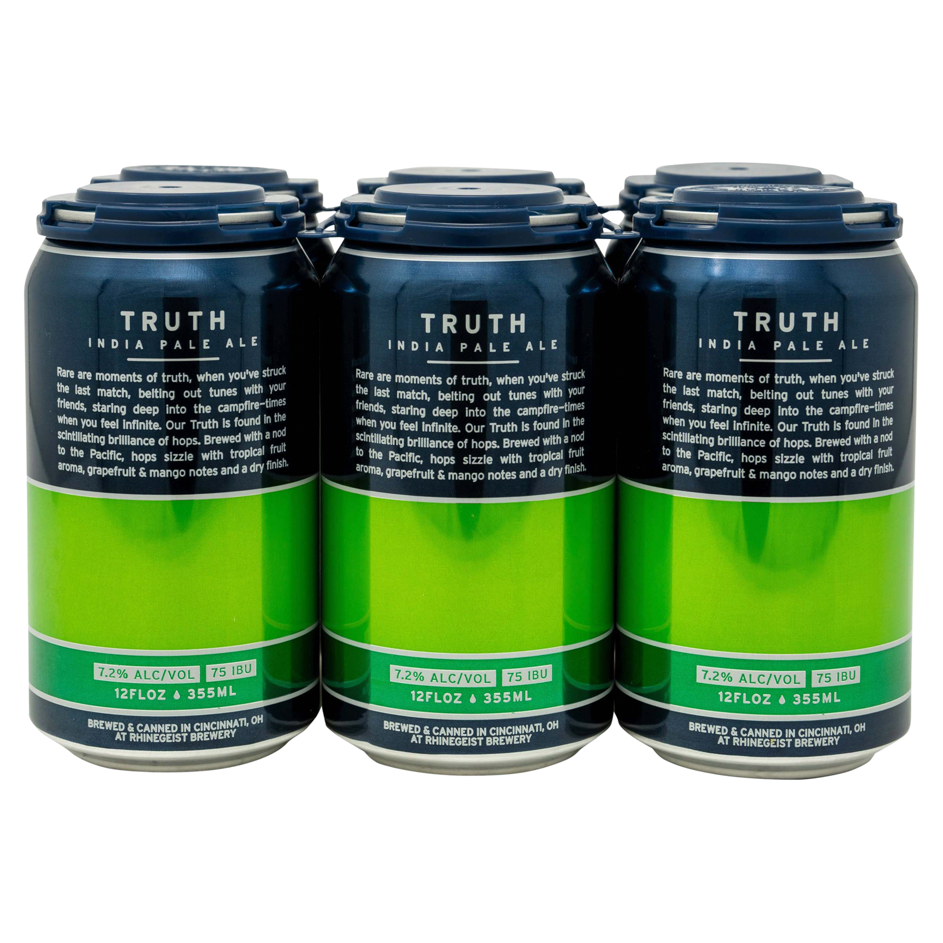 slide 3 of 9, Rhinegeist India Pale Ale Truth Beer 6 - 12 fl oz Cans, 6 ct; 12 fl oz