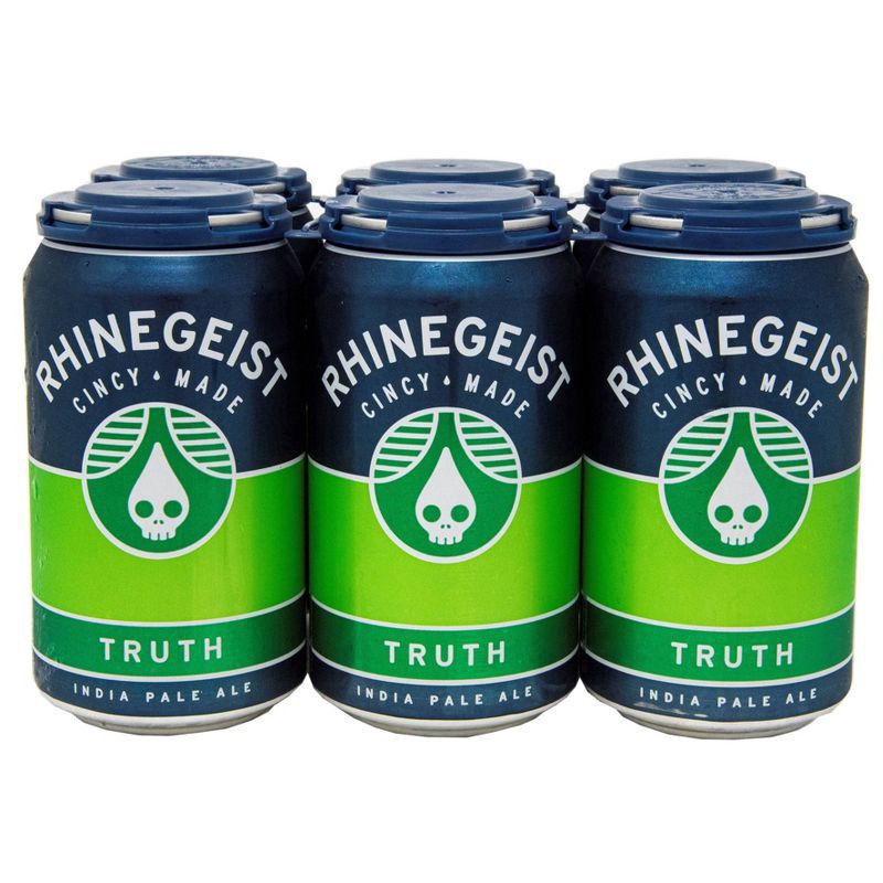 slide 1 of 9, Rhinegeist India Pale Ale Truth Beer 6 - 12 fl oz Cans, 6 ct; 12 fl oz