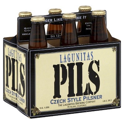 slide 1 of 1, Lagunitas Pils, 6 ct; 12 fl oz