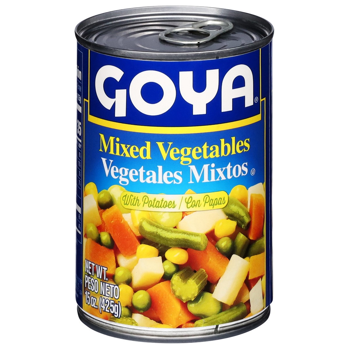 slide 1 of 1, Goya Mixed Vegetables with Potatoes 15 oz, 15 oz