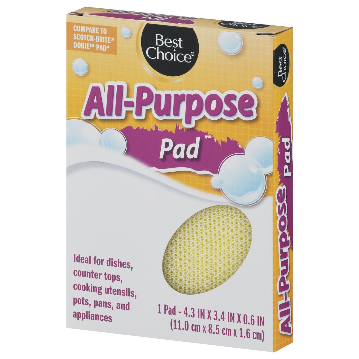 slide 8 of 11, Best Choice All-Purpose Pad, 1 ct