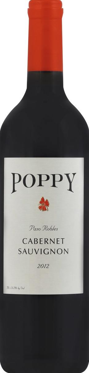 slide 2 of 3, Poppy Hill Cabernet Sauvig Poppy Cab Sauvgn Wine, 750 ml