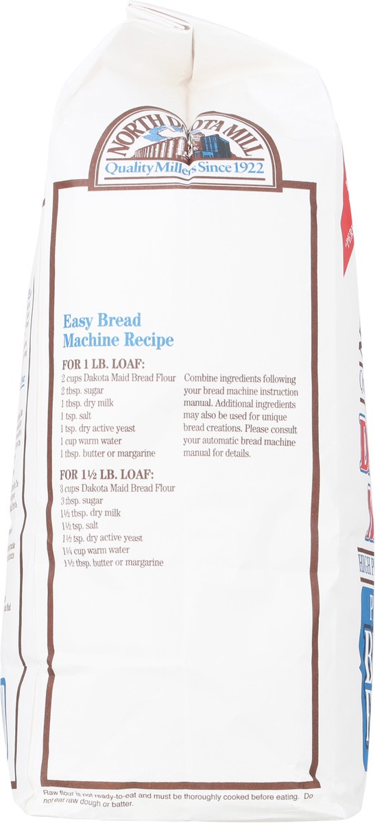 slide 6 of 9, North Dakota Mill Dakota Maid Bread Flour, 10 lb