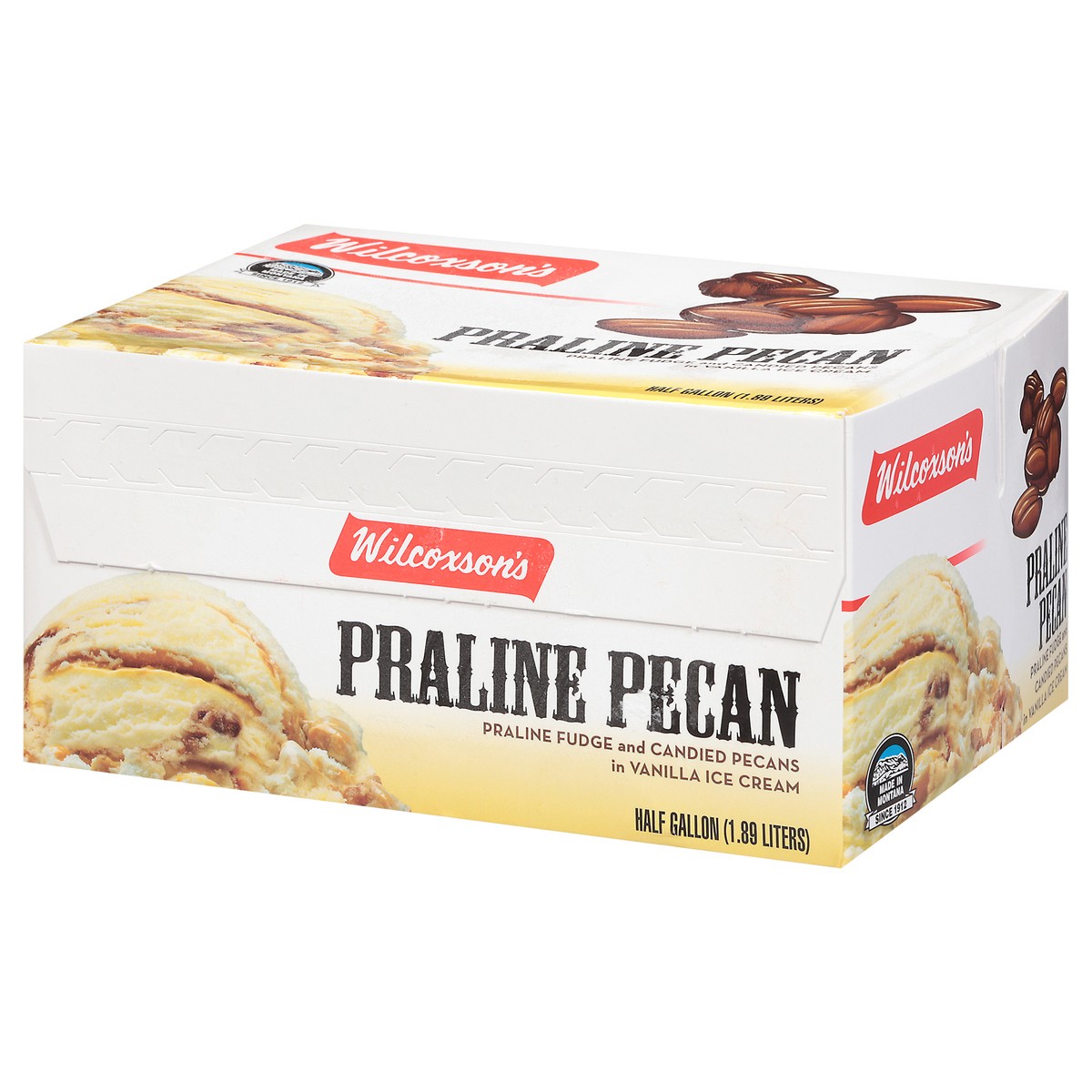 slide 5 of 17, Wilcoxson's Praline Pecan Ice Cream 0.5 gal, 1/2 gal