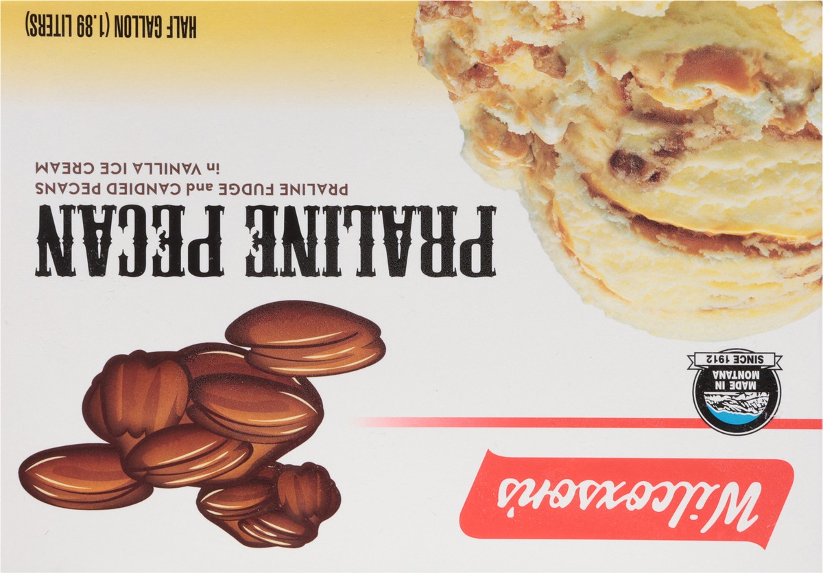 slide 10 of 17, Wilcoxson's Praline Pecan Ice Cream 0.5 gal, 1/2 gal