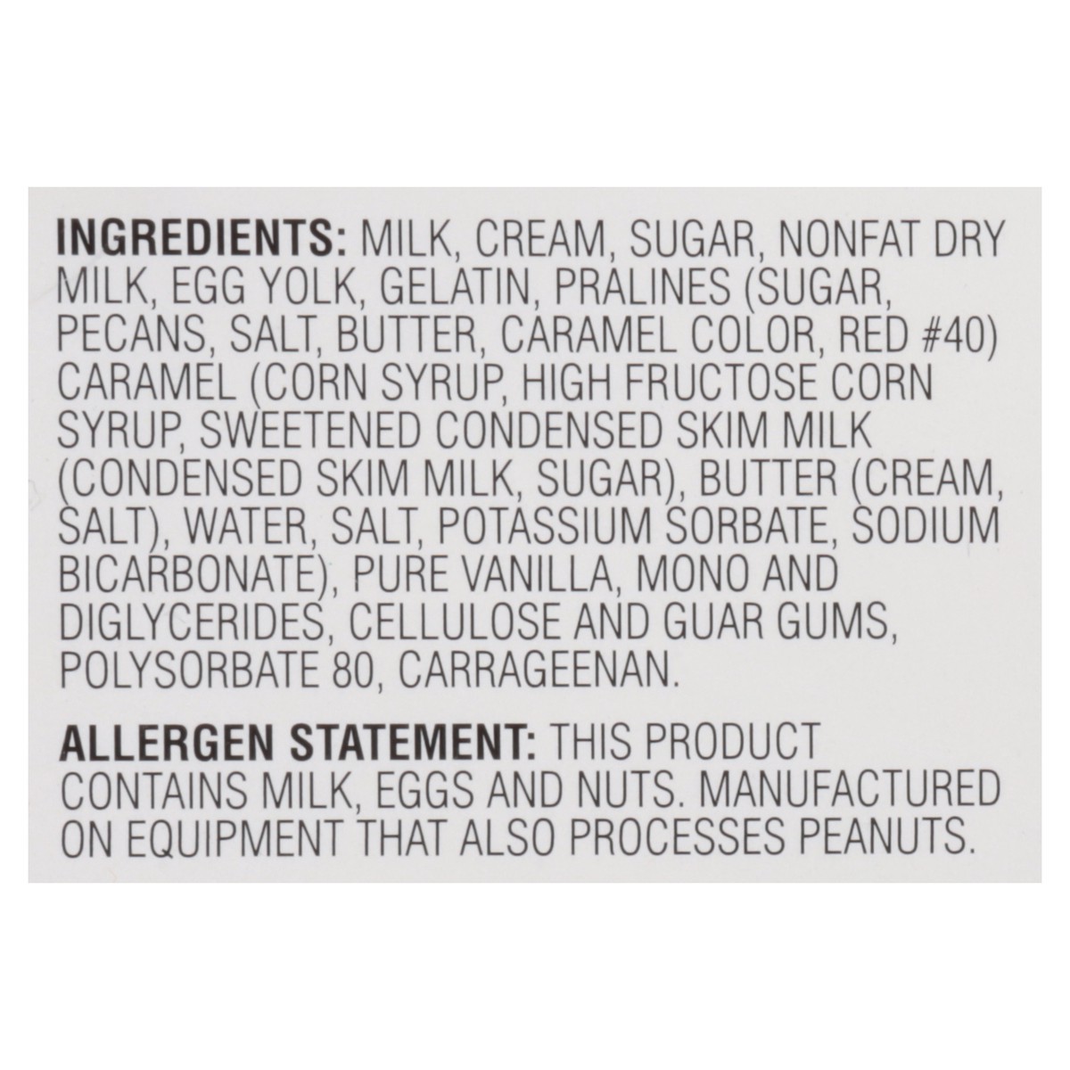 slide 15 of 17, Wilcoxson's Praline Pecan Ice Cream 0.5 gal, 1/2 gal