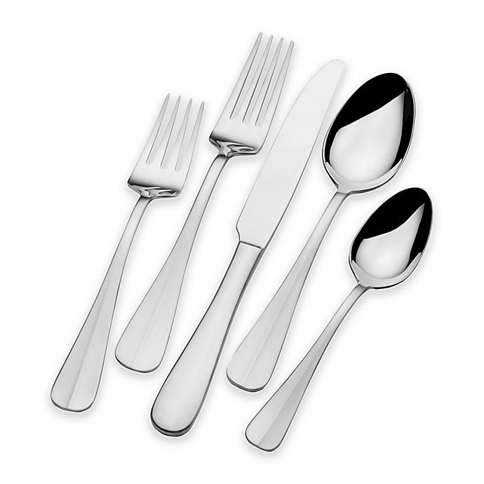 slide 1 of 1, Towle Baguette Flatware Set, 44 ct