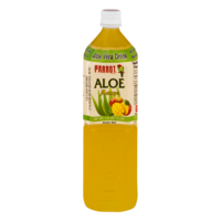 slide 1 of 1, Parrot Mango Aloe Vera Drink, 1.5 liter