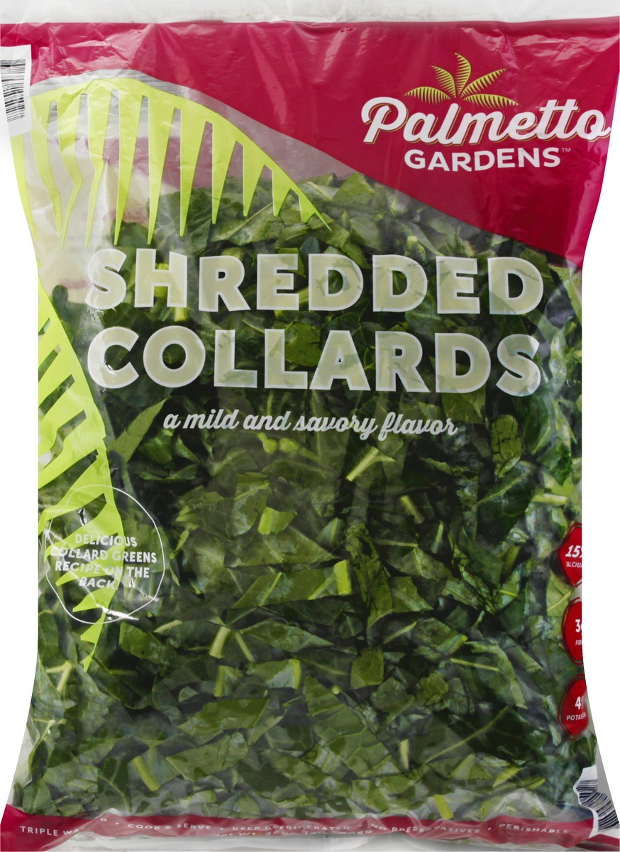 slide 1 of 13, Palmetto Gardens Shredded Collards 32 oz, 32 oz