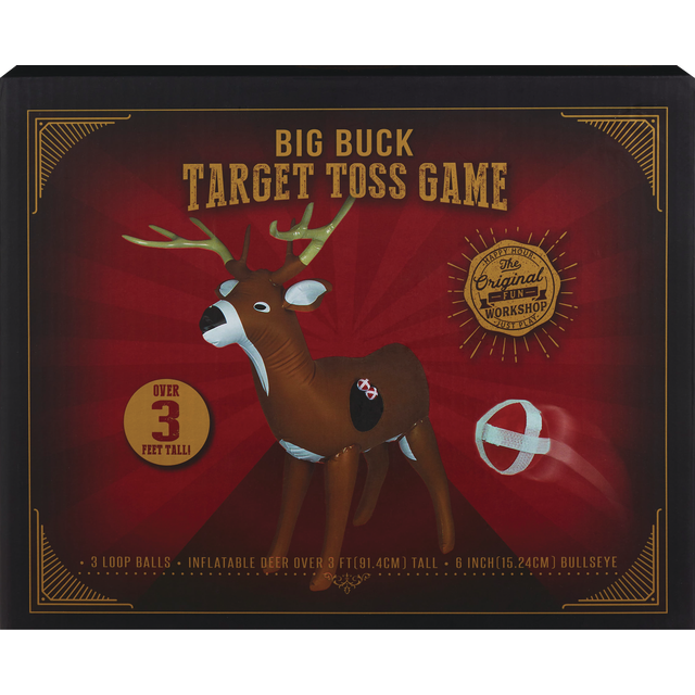 slide 1 of 1, Big Buck Target Toss Game, 1 ct