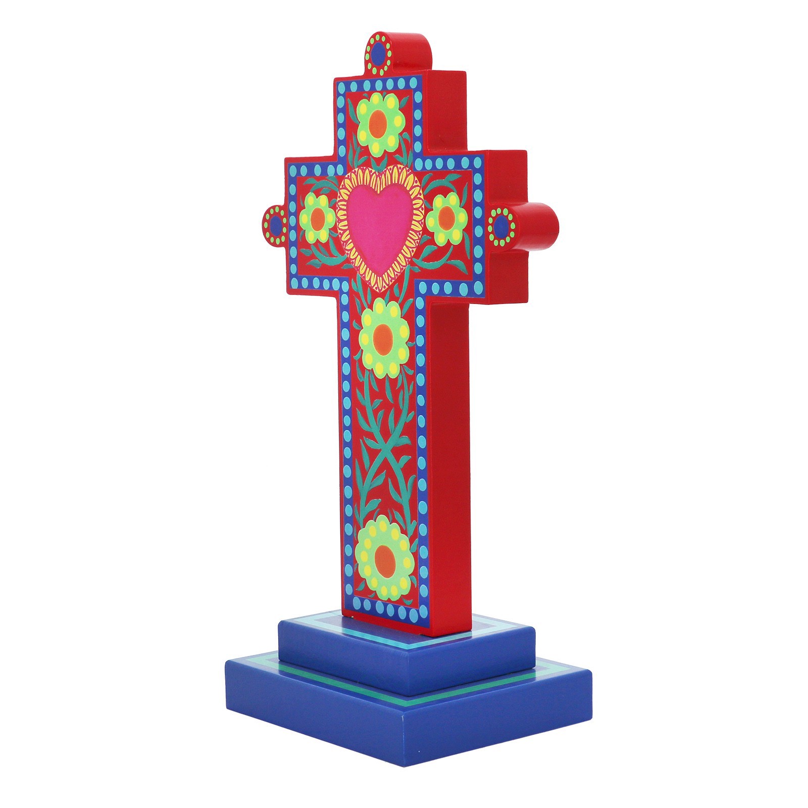 slide 4 of 4, 13" Cross Tabletop Decor By Ashland, 7.5 in x 4.75 in x 13 in