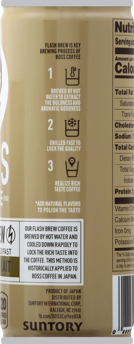 slide 6 of 11, BOSS Coffee Coffee Beverage - 8 oz, 8 oz