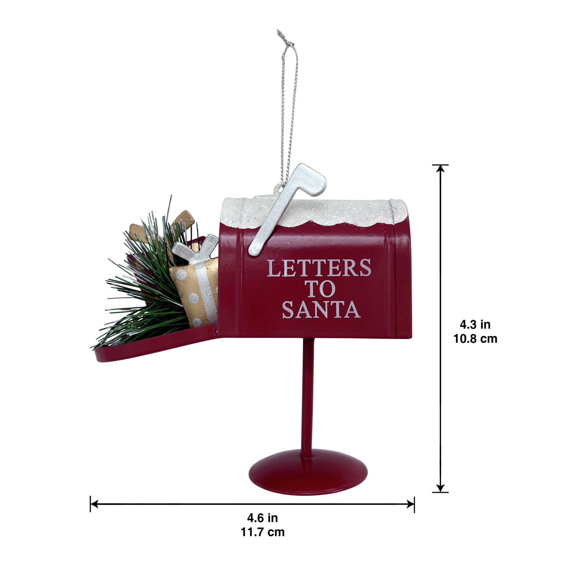 slide 2 of 3, 9.25" Mailbox Ornament By Ashland, 23.5 cm