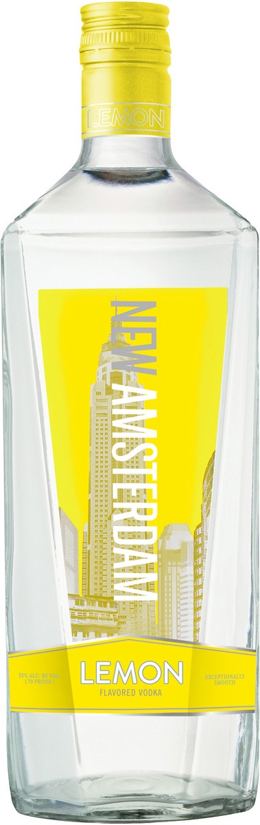 slide 2 of 2, New Amsterdam Lemon Vodka, 1.75 liter