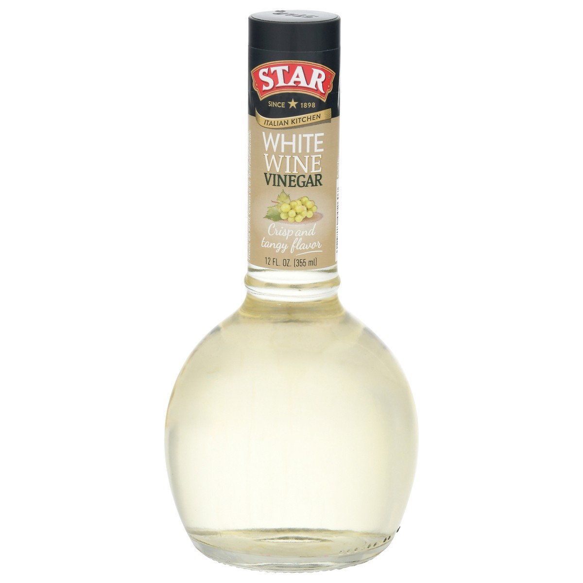 slide 1 of 9, STAR Italian Kitchen White Wine White Wine Vinegar 12 fl oz, 12 fl oz