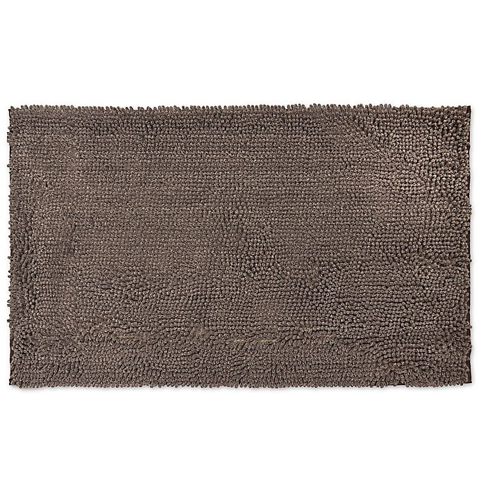 slide 1 of 1, Home Dynamix Super Sponge Entryway Mat - Brown, 21 in x 34 in