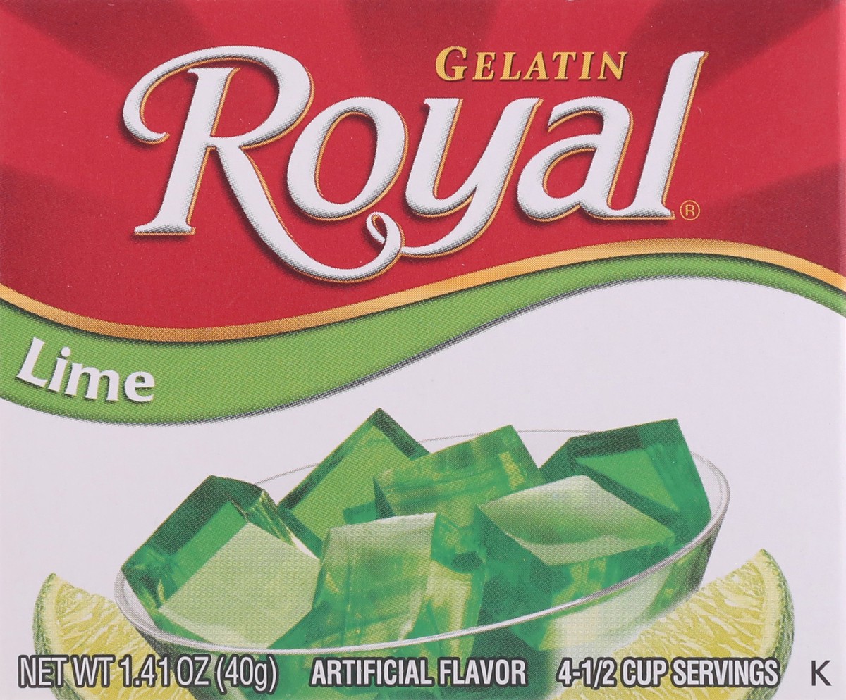 slide 10 of 13, Royal Lime Gelatin 1.41 oz, 1.41 oz