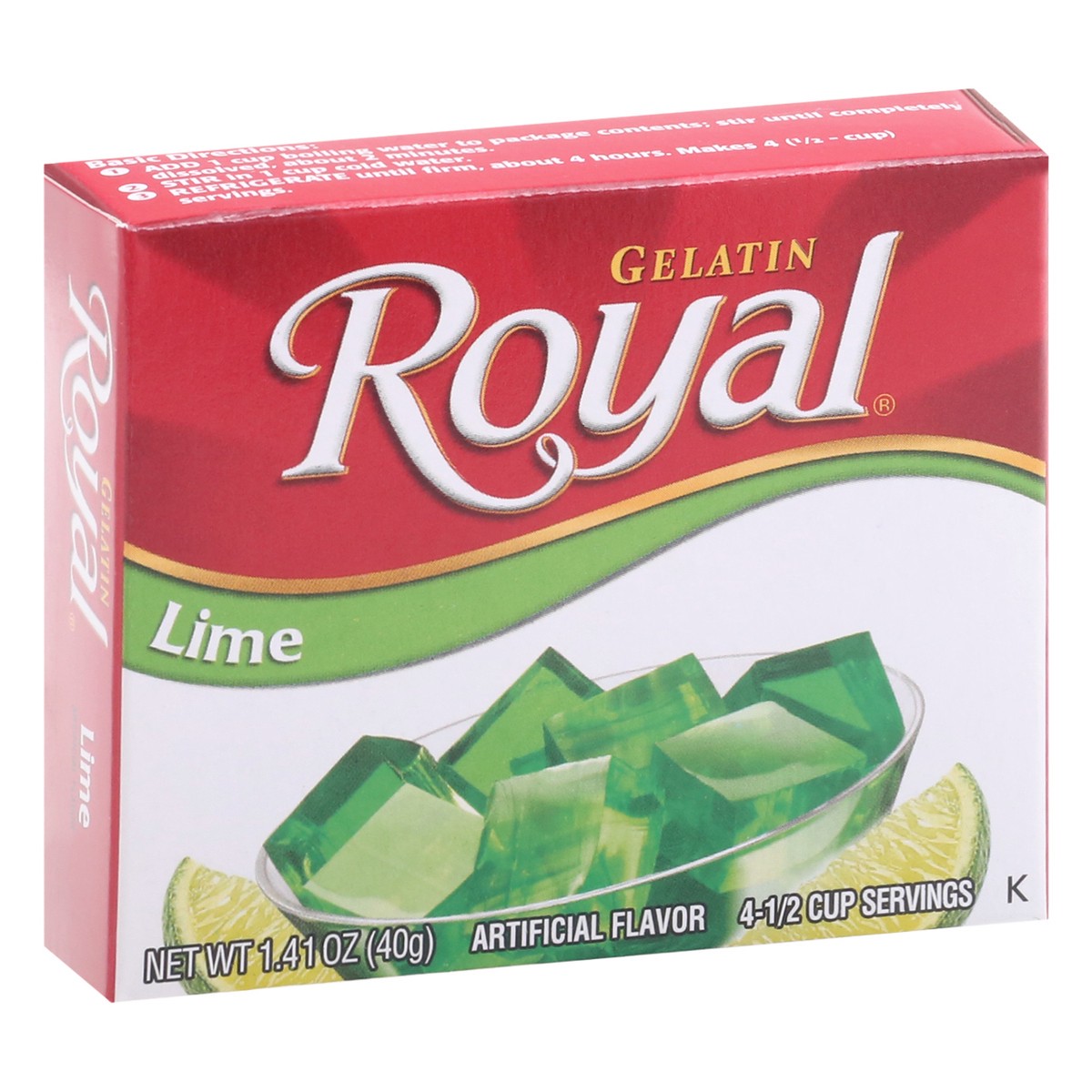 slide 9 of 13, Royal Lime Gelatin 1.41 oz, 1.41 oz