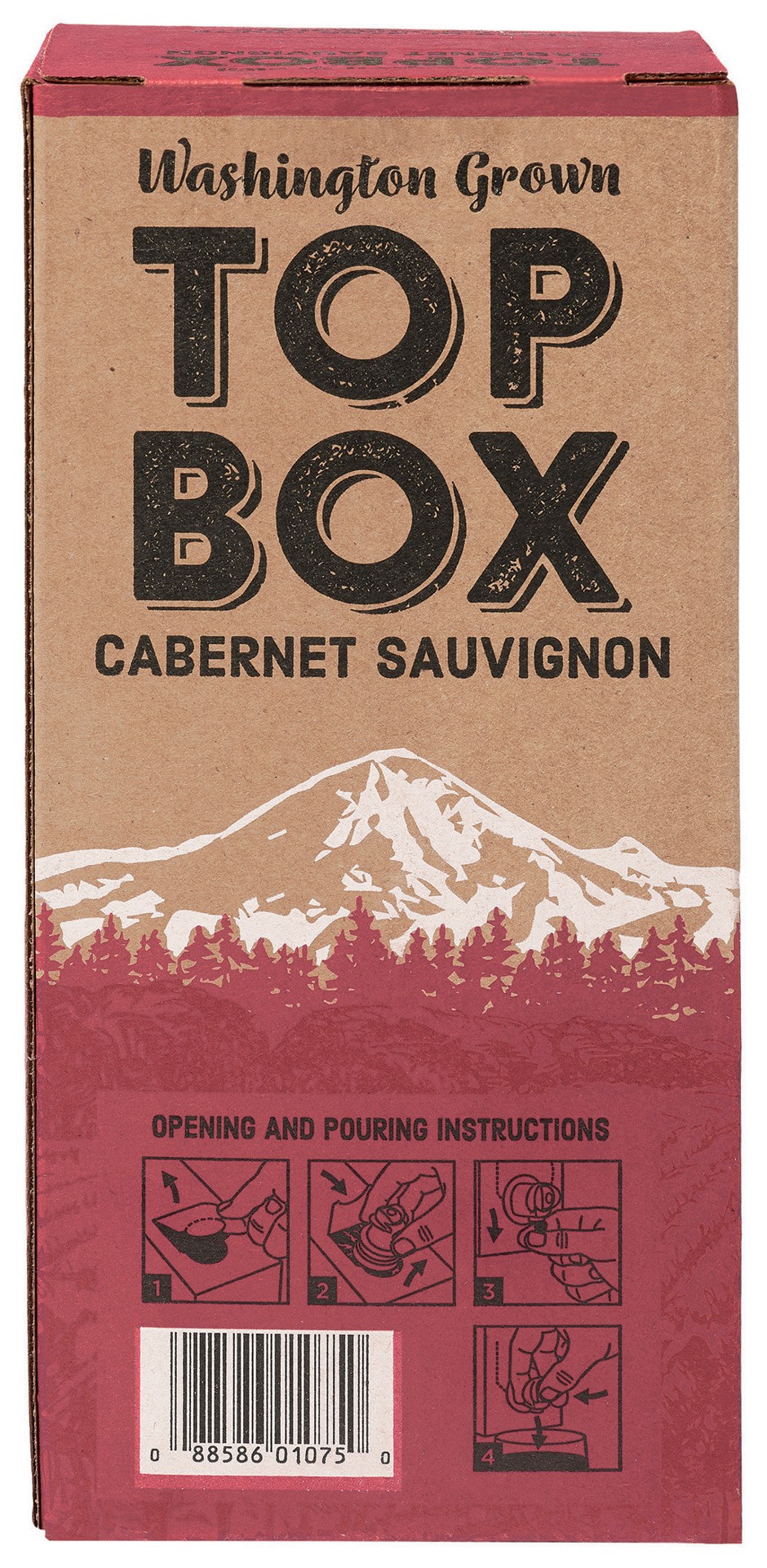 slide 2 of 5, Top Box Cabernet Sauvignon, 3 liter