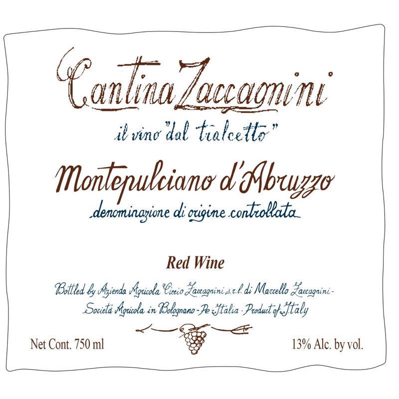 slide 2 of 3, Cantina Zaccagnini Zaccagnini Montepulciano Riserva, 750 ml
