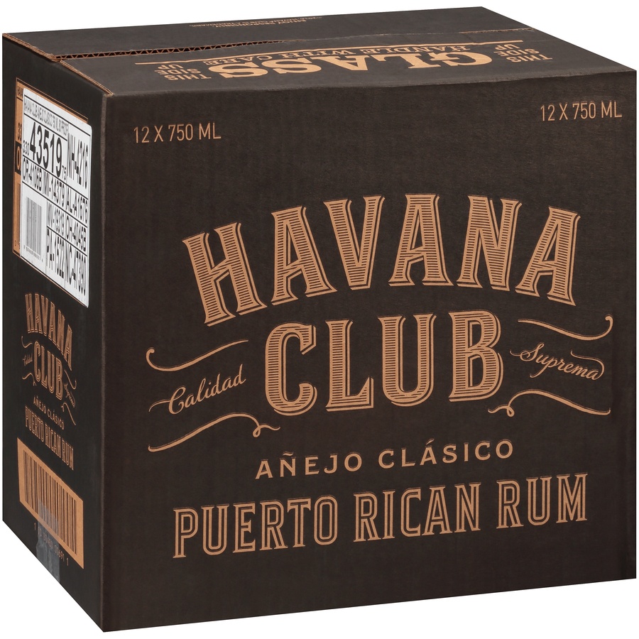slide 2 of 6, Havana Club Anejo Clasico Puerto Rican Rum, 750 ml