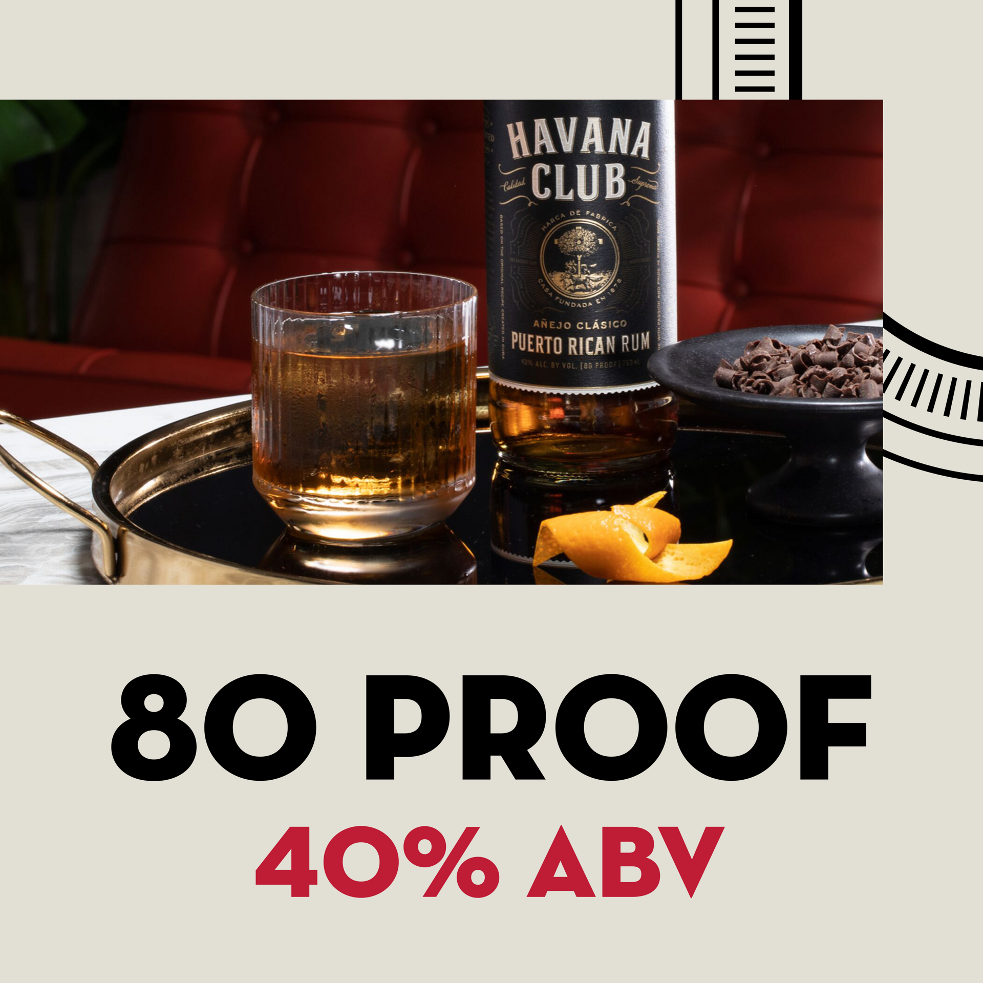 slide 3 of 5, Havana Club Rum Classico, 750 ml